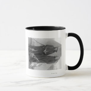 Taza Jefes "nube roja" y "caballo americano " de Oglala