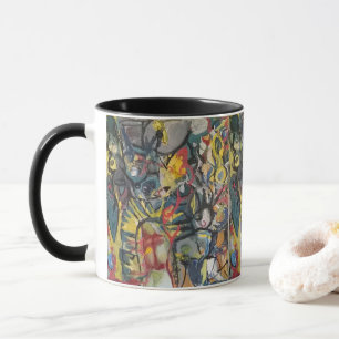 Taza Jeff Hankamer, el tazón pintor de "Mission"