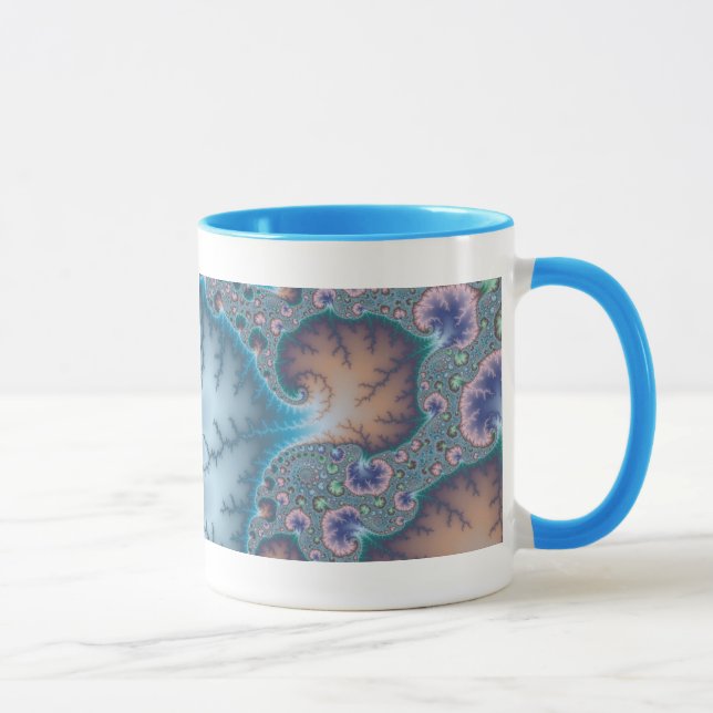 Taza Jellyfish - Fractal Mug (Derecha)