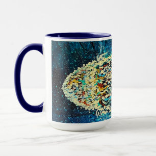 Taza Jellyfish Mug Blue