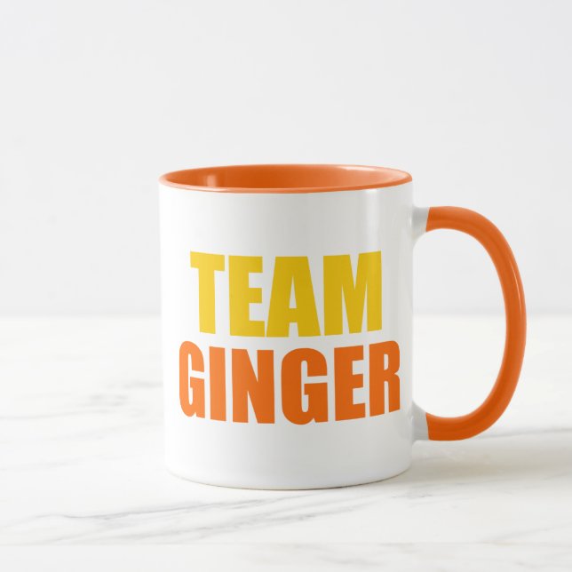 TAZA JENGIBRE DEL EQUIPO (Derecha)