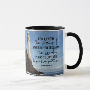 Taza Jeremías 29:11 Conozco los planes que tengo para t