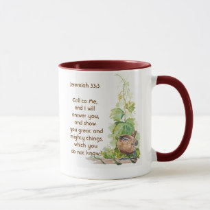 Taza Jeremías 33:3 Llámame Versículo Bíblico Rénula Páj