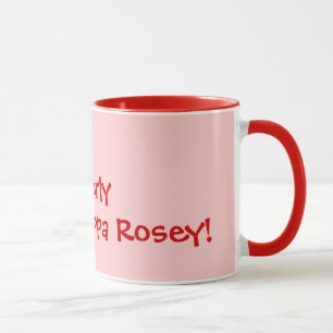 Taza jerga de rima desenfadada para beber eslogan