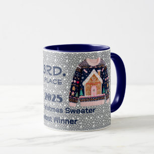 Taza Jersey Navideño Horrible Ganador del 3er. Lugar Co