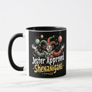 Taza Jester Aprobó Shenanigans Circus Clown