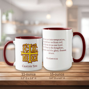 Taza Jesucristo conquista el emblema