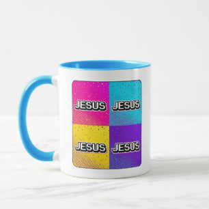 Taza JESÚS - 4 Cuadrados
