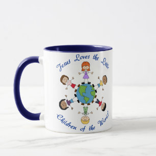 Taza Jesús ama a los niños