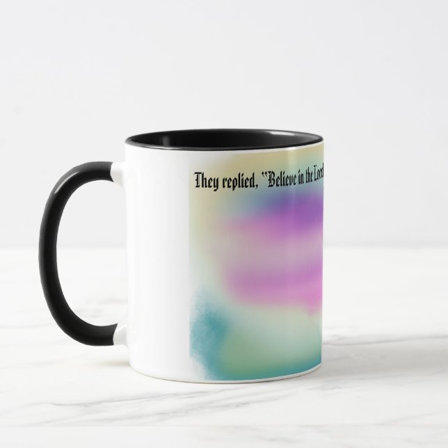 Taza jesús aquí  (Izquierda)