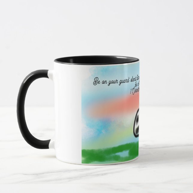 Taza jesús aquí ama  (Izquierda)