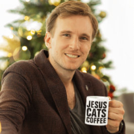 Taza JESUS CATS CAFFEE Mugs