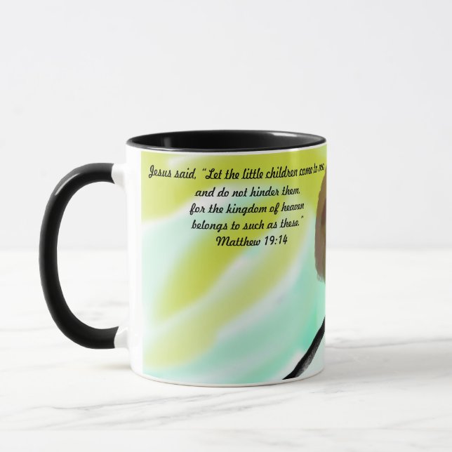 Taza jesus come (Izquierda)