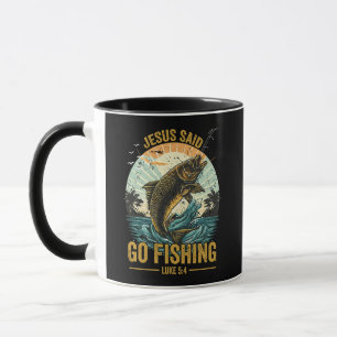 Taza Jesús dijo ve a pescar Lucas 5 4