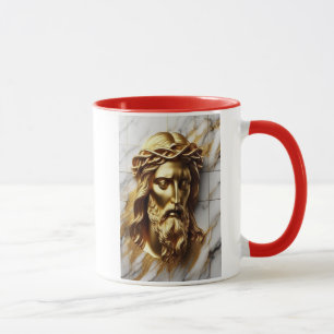 Taza Jesús Dorado una presencia divina en el mármol