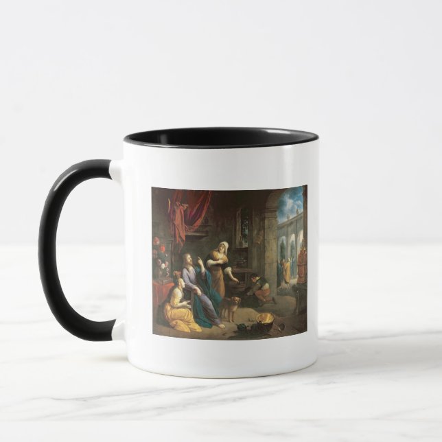 Taza Jesús en el hogar de Martha y de Maria (Izquierda)