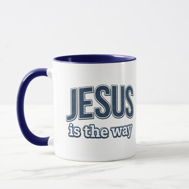 Taza JESÚS es el camino - Cristiano (Izquierda)