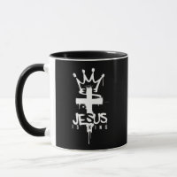 Jesús es el Rey Fe Religiosa Cristiana Cruz