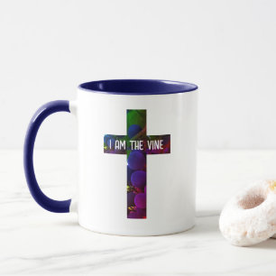 Taza Jesús es la Cruz del Vino y la Biblia Verse