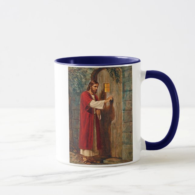 Taza Jesús golpea en la puerta (Derecha)