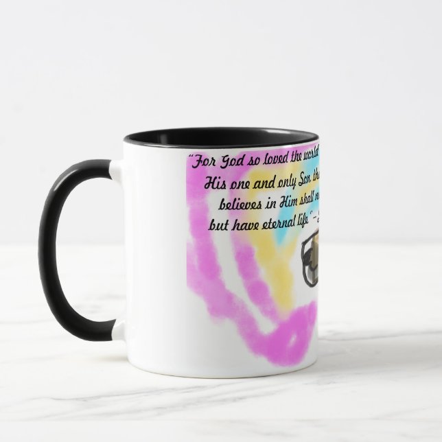 Taza jesus love  (Izquierda)