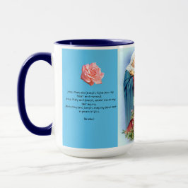 Taza Jesús, Mary y Joseph Prayer mug