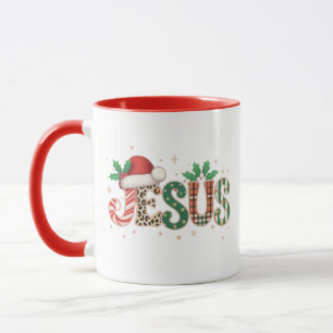 Taza Jesús Religioso Cristiano Diciendo Verso De La Bib