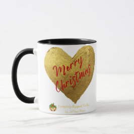 Taza Jevays Navidades Zorros de Oro