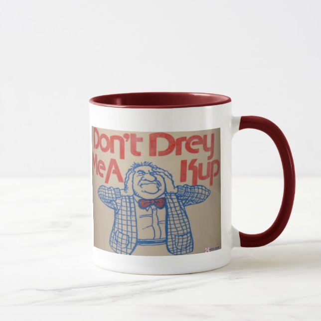 Taza jídish (Derecha)