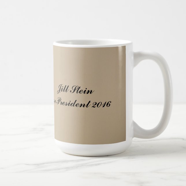 Taza Jill Stein para el presidente 2016 (Derecha)