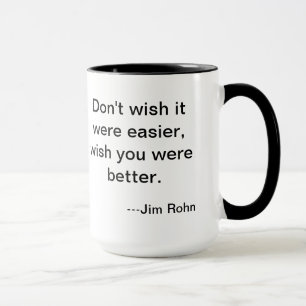 Taza Jim Rohn ease Mug