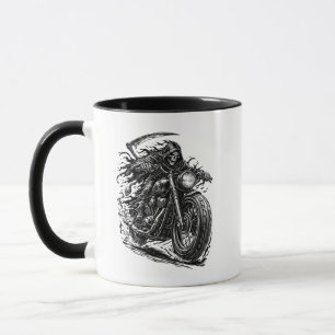 Taza Jinete de helicóptero segador encapuchado
