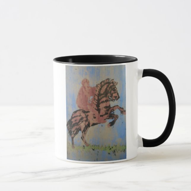 Taza Jinete del caballo (Derecha)