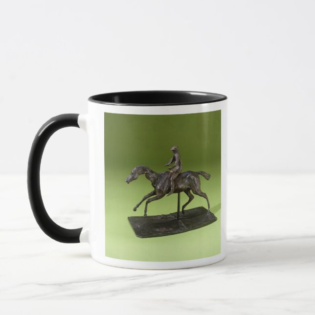 Taza Jinete en un caballo (bronce) (Izquierda)