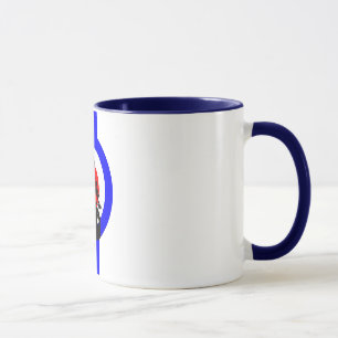 Taza Jinete retro de la MOD