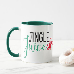 Taza Jingle Juice   Navidades divertidos tomando humor