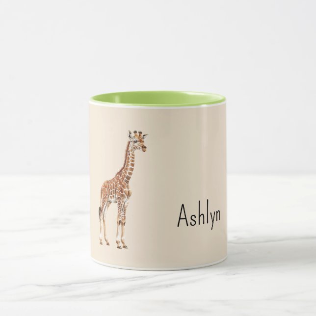 Taza Jirafa Animal Lindo (Centro)