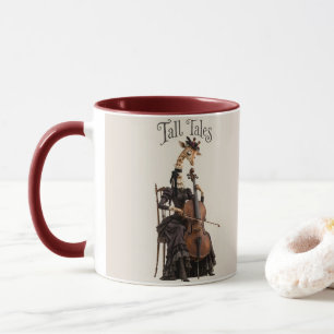 Taza Jirafa con un Cello