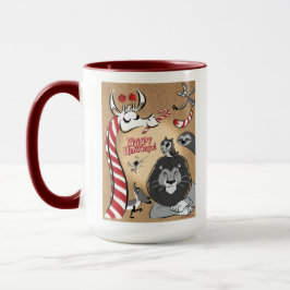 Taza JIRAFA DE BASTÓN DE CARAMELO & AMIGOS por Jeff Wil