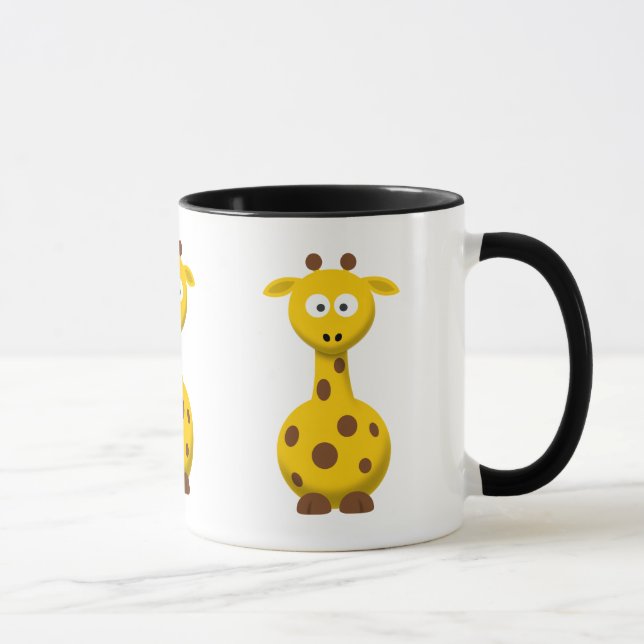 Taza Jirafa de Dibujos Animados (Derecha)