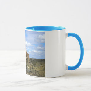 TAZA JIRAFA EN KENIA ÁFRICA