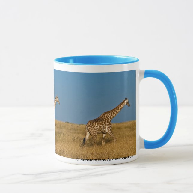 Taza Jirafas en Etosha NP (Derecha)