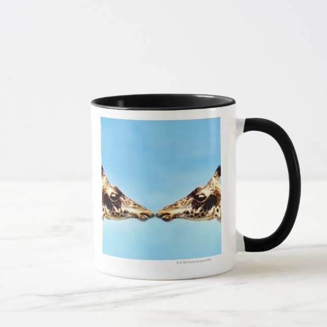 Taza Jirafas que tocan narices (Derecha)