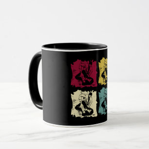 Taza Jiu Jitsu Retro de cosecha brasileña