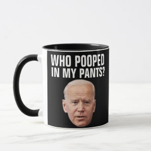 TAZA JOE BIDEN FUNNY QUIEN SE ENVOLÓ LA MUGA DE CAFÉ