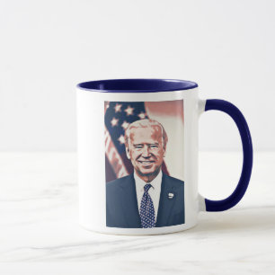 Taza Joe Biden Vicepresidente de la cadena de claves de