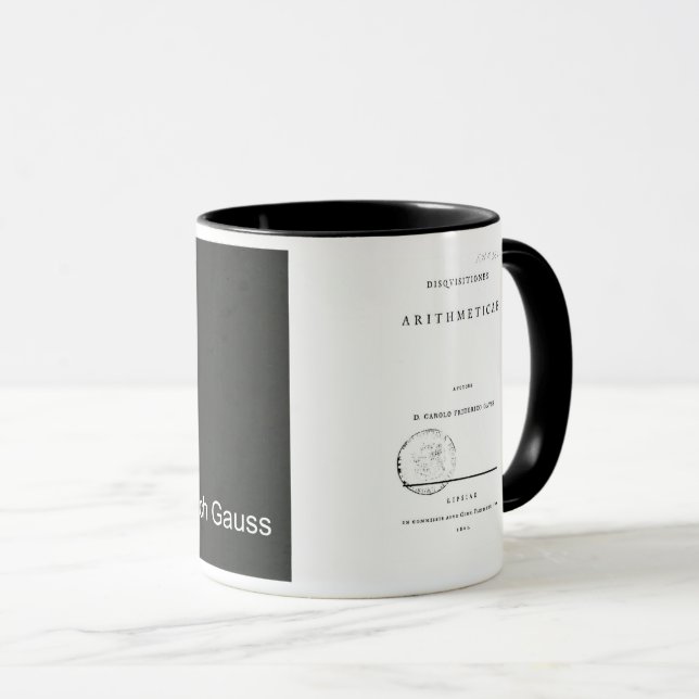Taza Johann Carl Friedrich Gauss Mug (Anverso derecho)