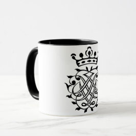 Taza Johann Sebastian Bach Seal Escudo Monograma Insign