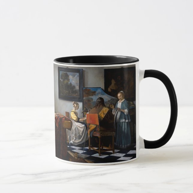 Taza Johannes Vermeer - El concierto (Derecha)
