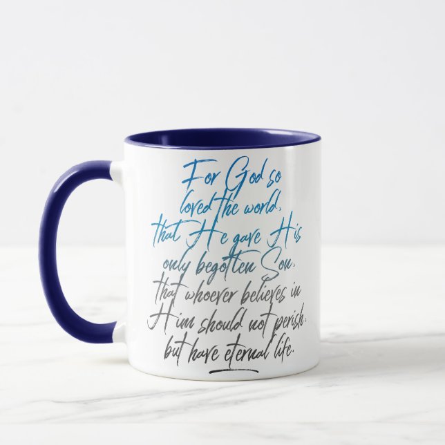 Taza John 3:16 Café (Izquierda)